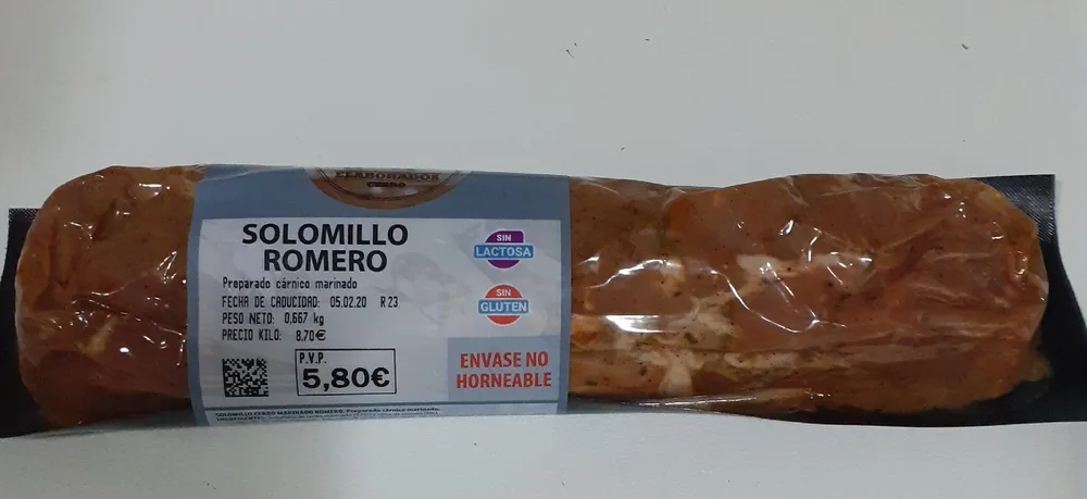 Solomillo romero