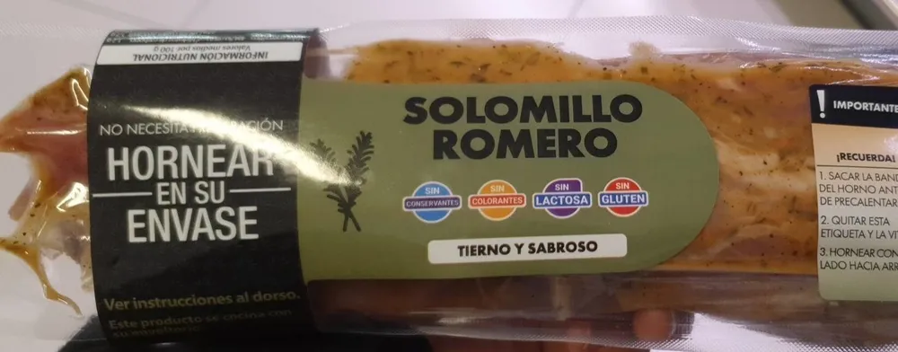 Solomillo Romero