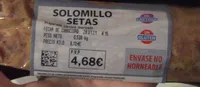 Solomillo de setas