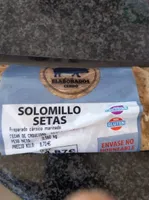 Solomillo setas