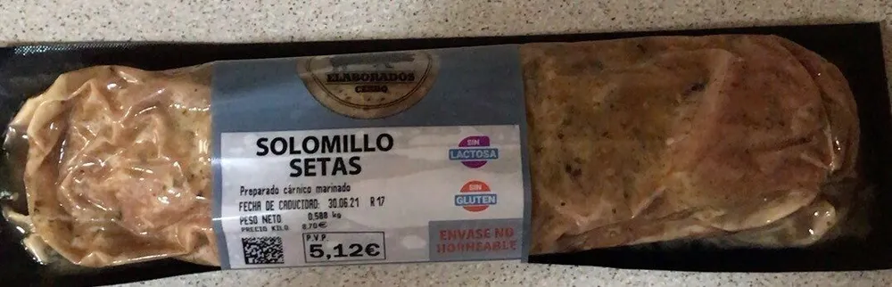 Solomillo de Setas