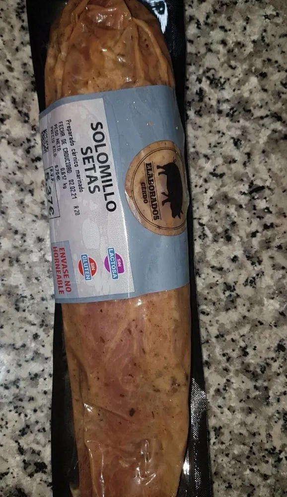 Solomillo Setas