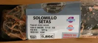 Solomillo setas