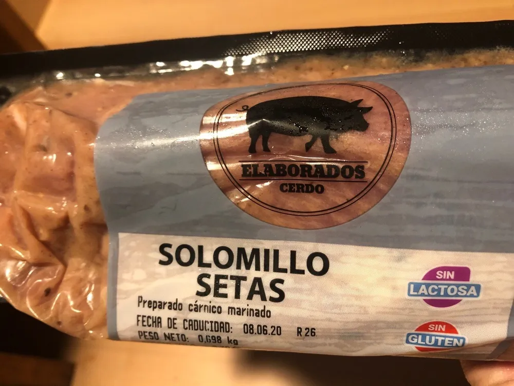 Solomillo setas