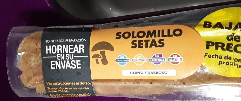 Solomillo setas