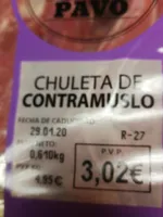 Chuleta de contramuslo
