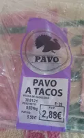 Pavo a tacos