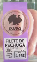 Filete de pechuga de pavo