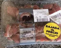 Pavo a tacos ajillo