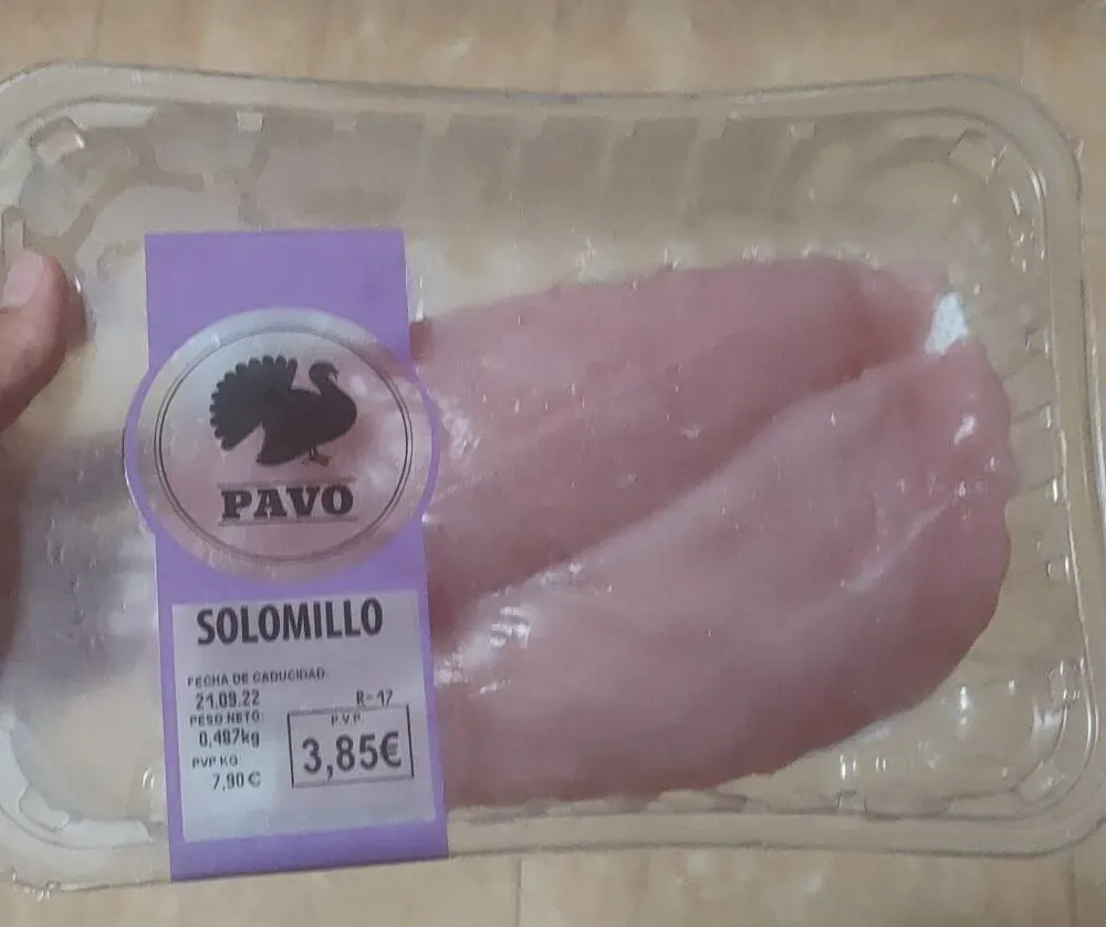 Solomillo de pavo