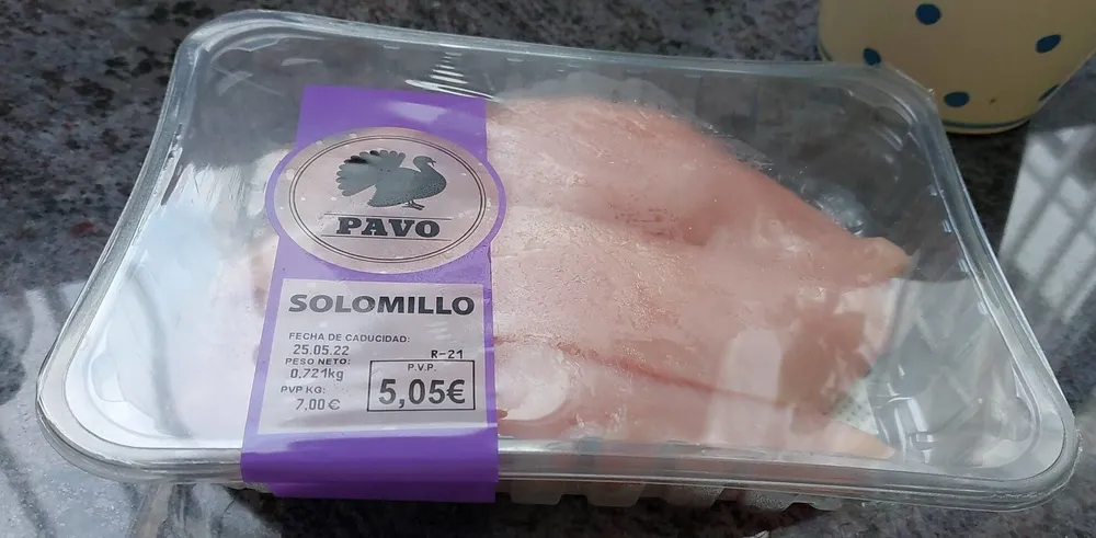 Solomillo de pavo