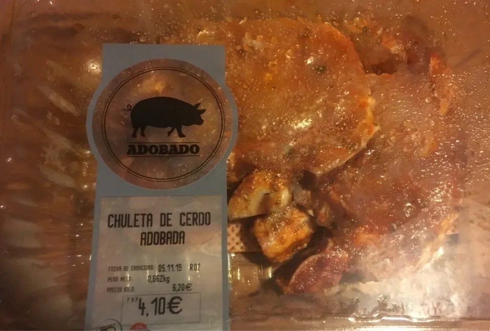 Chuleta de cerdo