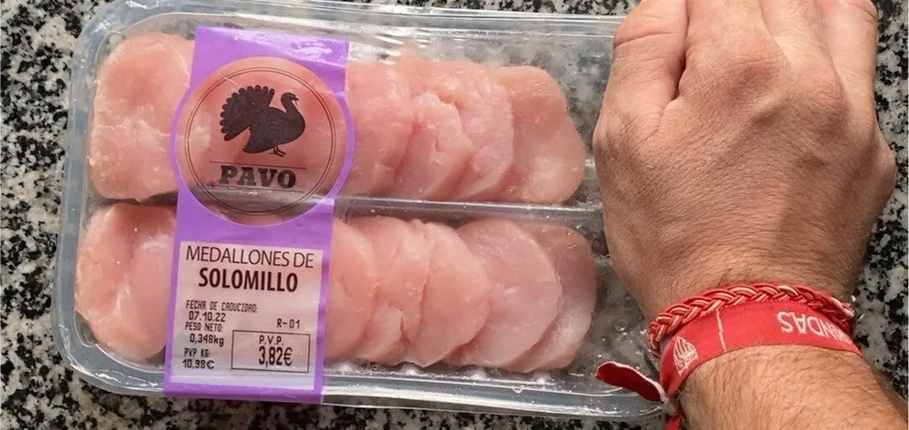 Medallones de solomillos pavo