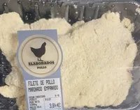 Filete de pollo marinado empanado