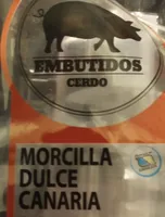 Morcilla dulce Canaria