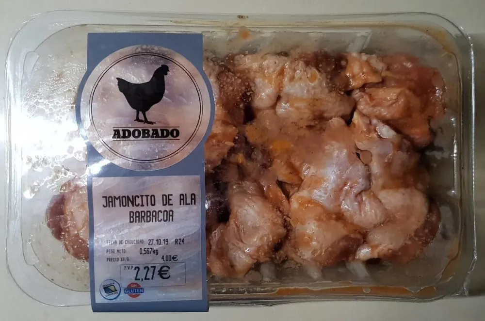Jamoncito de pollo ala barbacoa