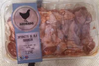 Jamoncito de ala barbacoa