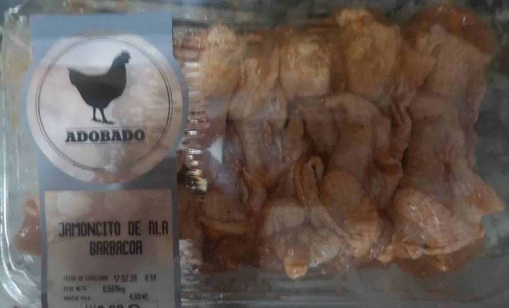 Jamoncito ala barbacoa