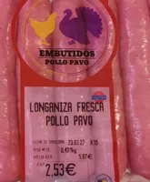 Longaniza fresca pollo pavo