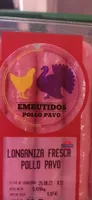 Longaniza fresca pollo pavo