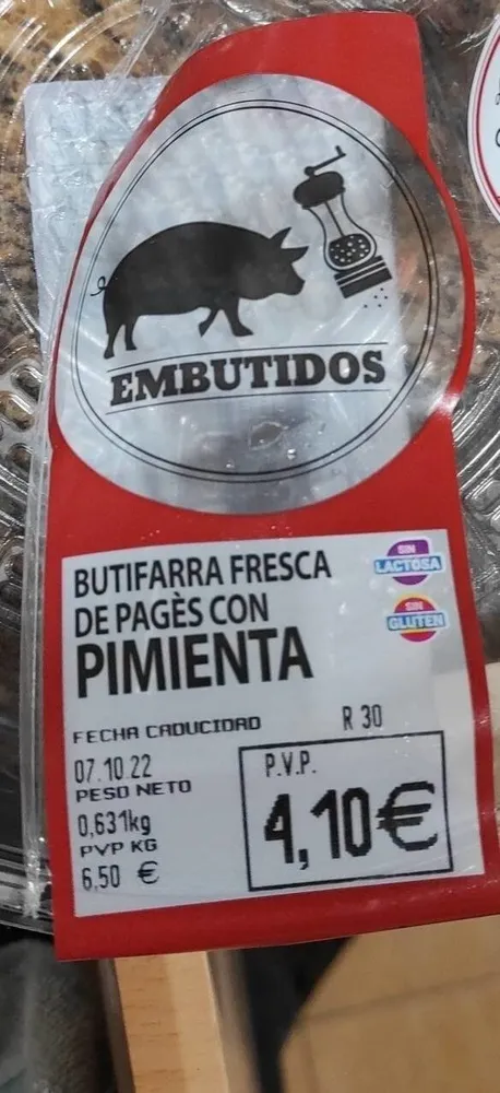 Butifarra fresca
