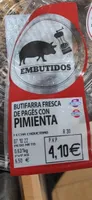 Butifarra fresca