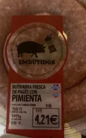 Butifarra Fresca de Pagès con pimienta