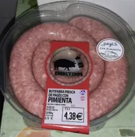 Butifarra fresca de pages con pimienta