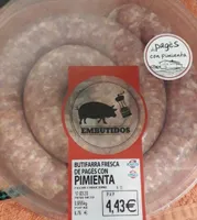 Butifarra fresca de pages con pimienta