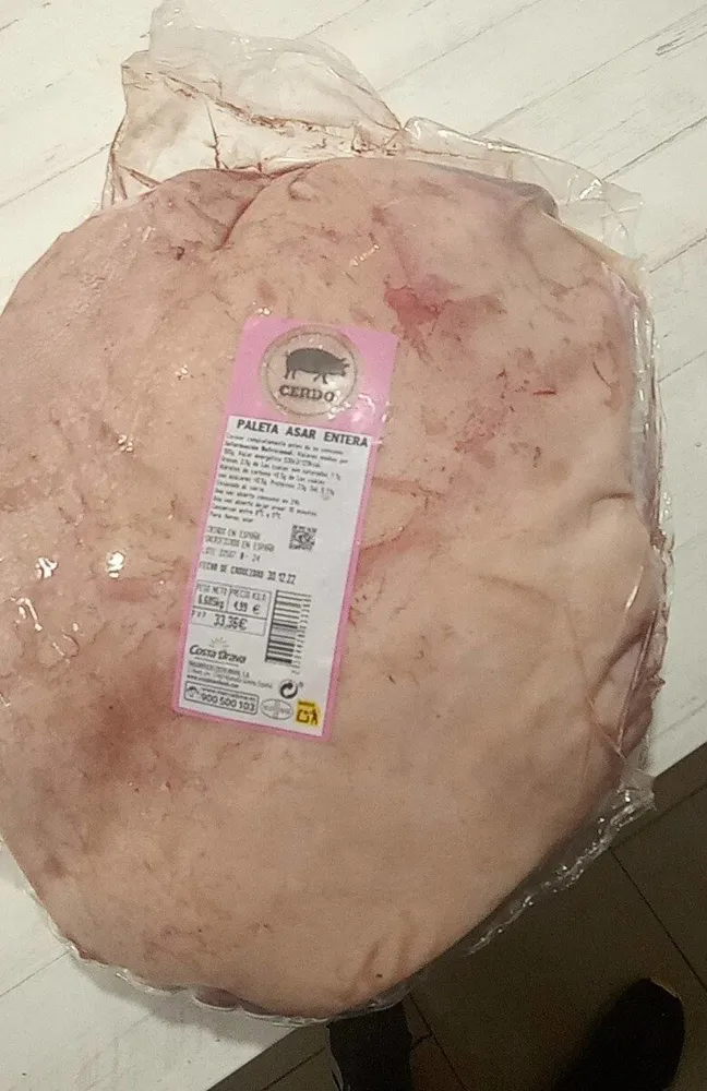 Paleta asar entera