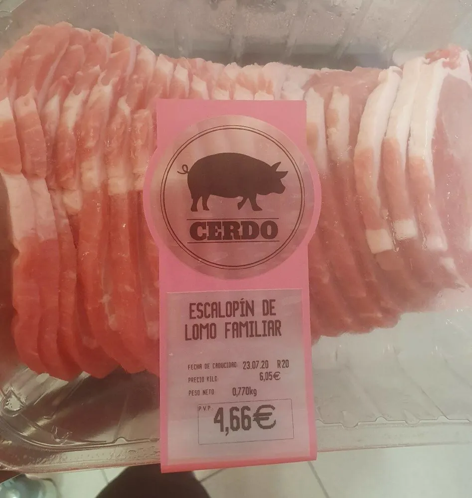 Escalopin de lomo familiar