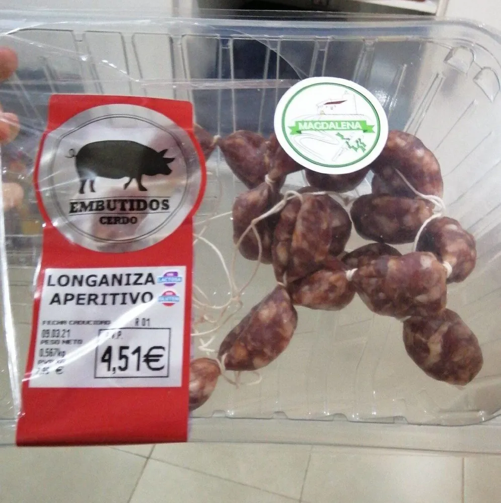 Longaniza aperitivo