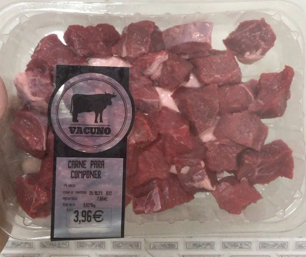 Carne Vacuno para componer
