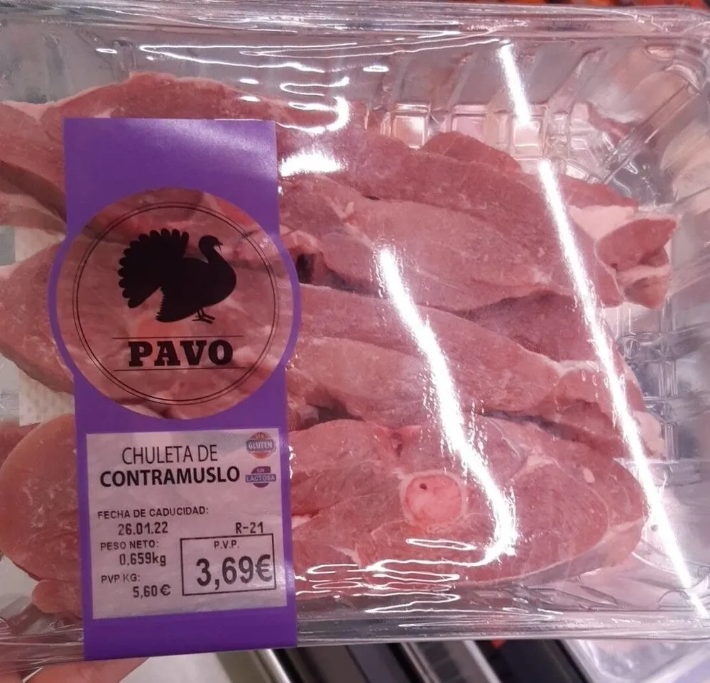 Chuleta de contramuslo