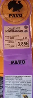 Chuleta contramuslo de pavo