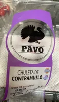 Chuleta de contramuslo de pavo