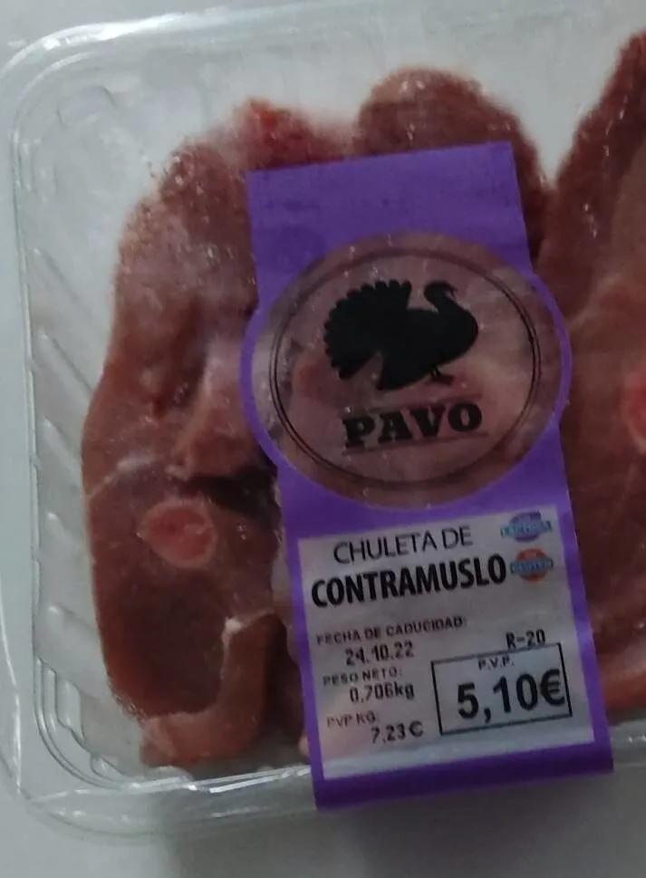 Chuletas de contramuslo