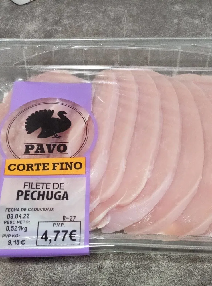 Pavo corte fino