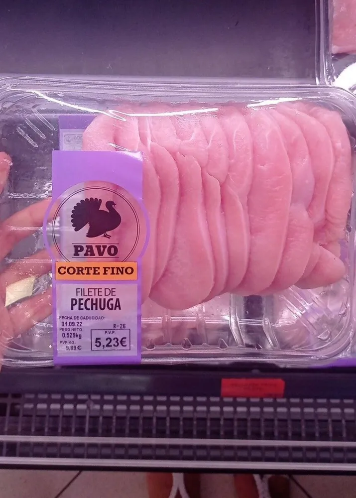 PAVO FILETE DE PECHUGA