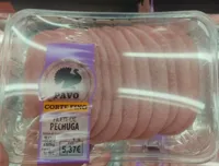 Filetes de pechuga de pavo corte fino