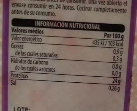 Pechuga de pavo corte fino