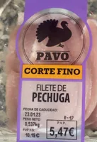Filete de pechuga de PAVO
