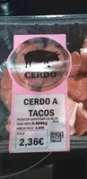 Cerdo a tacos