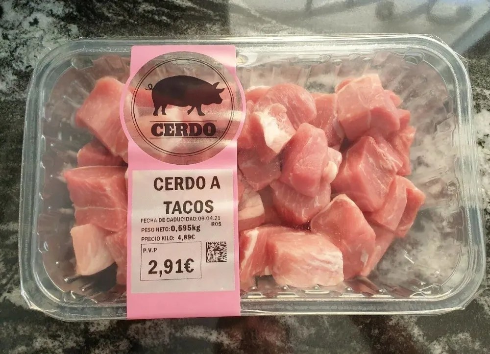 Cerdo a tacos