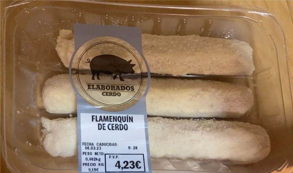 Flamenquin de cerdo