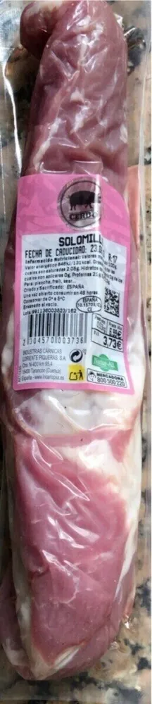 Solomillo de cerdo