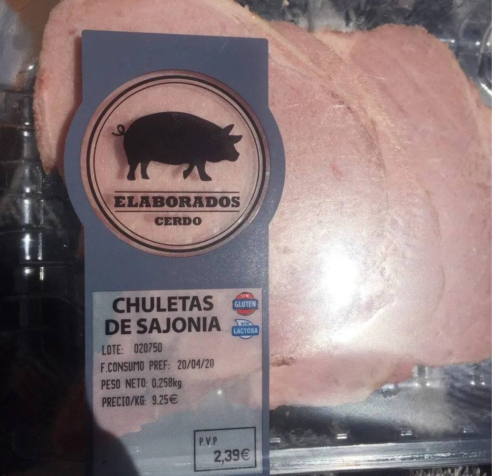 Chuletas de sajonia