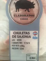 Chuletas de sajonia