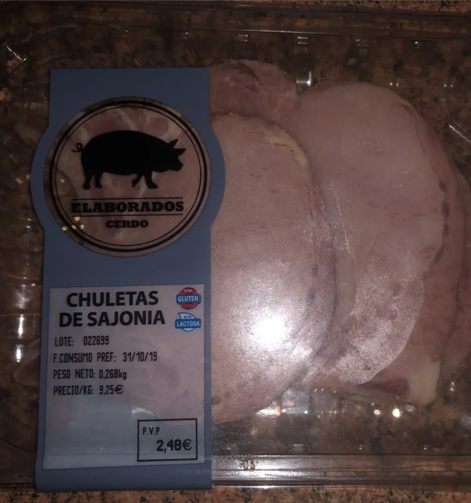 Chuletas de sajonia