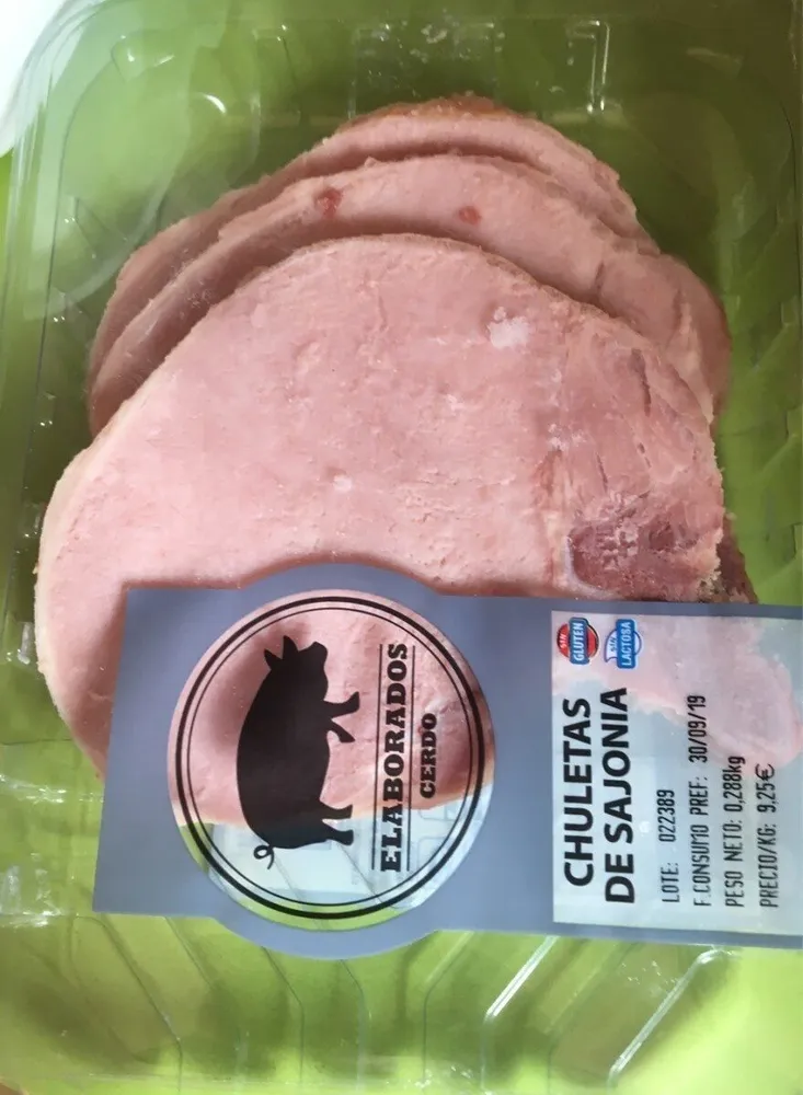 Chuletas de sajonia